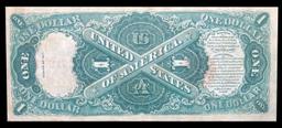 1917 $1 Large Size Legal Tender Note Grades Select AU Signatures Elliott/White