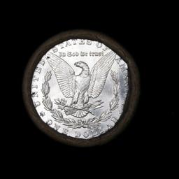 Full solid date 1886-p Uncirculated Morgan silver dollar roll, 20 coins