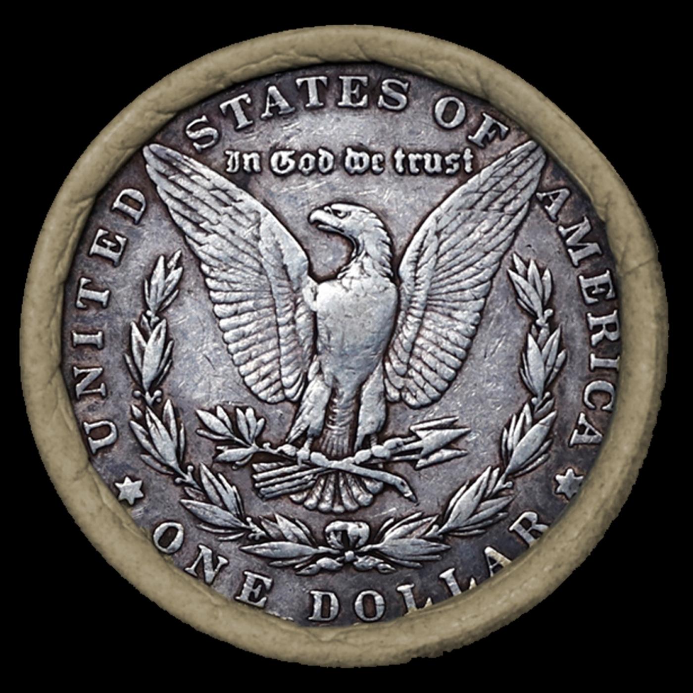 EA- 20 Silver Dollars Morgan SEARS Roll Circ 'P' Rev/'P' Rev Ends