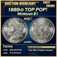 1889-o Morgan Dollar TOP POP! $1 ms66+ SEGS