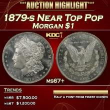 1879-s Morgan Dollar Near Top Pop $1 ms67+ SEGS