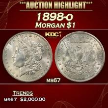 1898-o Morgan Dollar $1 ms67 SEGS