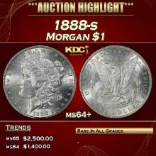 1888-s Morgan Dollar $1 ms64+ SEGS
