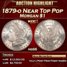 1879-o Morgan Dollar Near Top Pop $1 ms66 SEGS