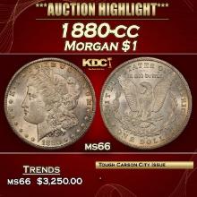 1880-cc Morgan Dollar $1 ms66 SEGS