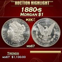 1880-s Morgan Dollar $1 ms67 SEGS