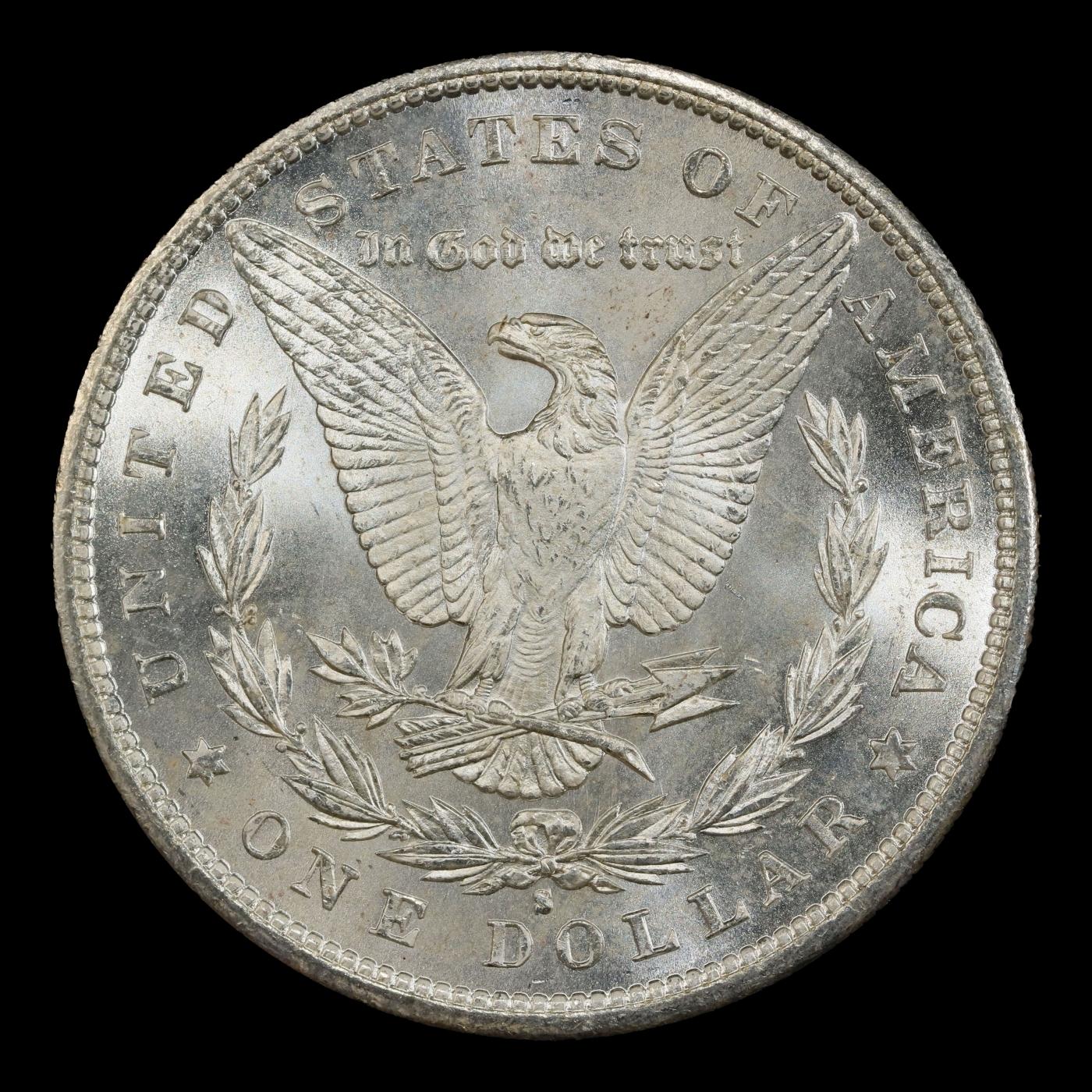 1879-s Morgan Dollar $1 ms66+ SEGS