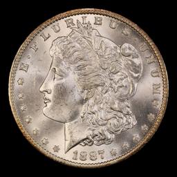 1887-o Morgan Dollar Near Top Pop $1 ms66+ SEGS