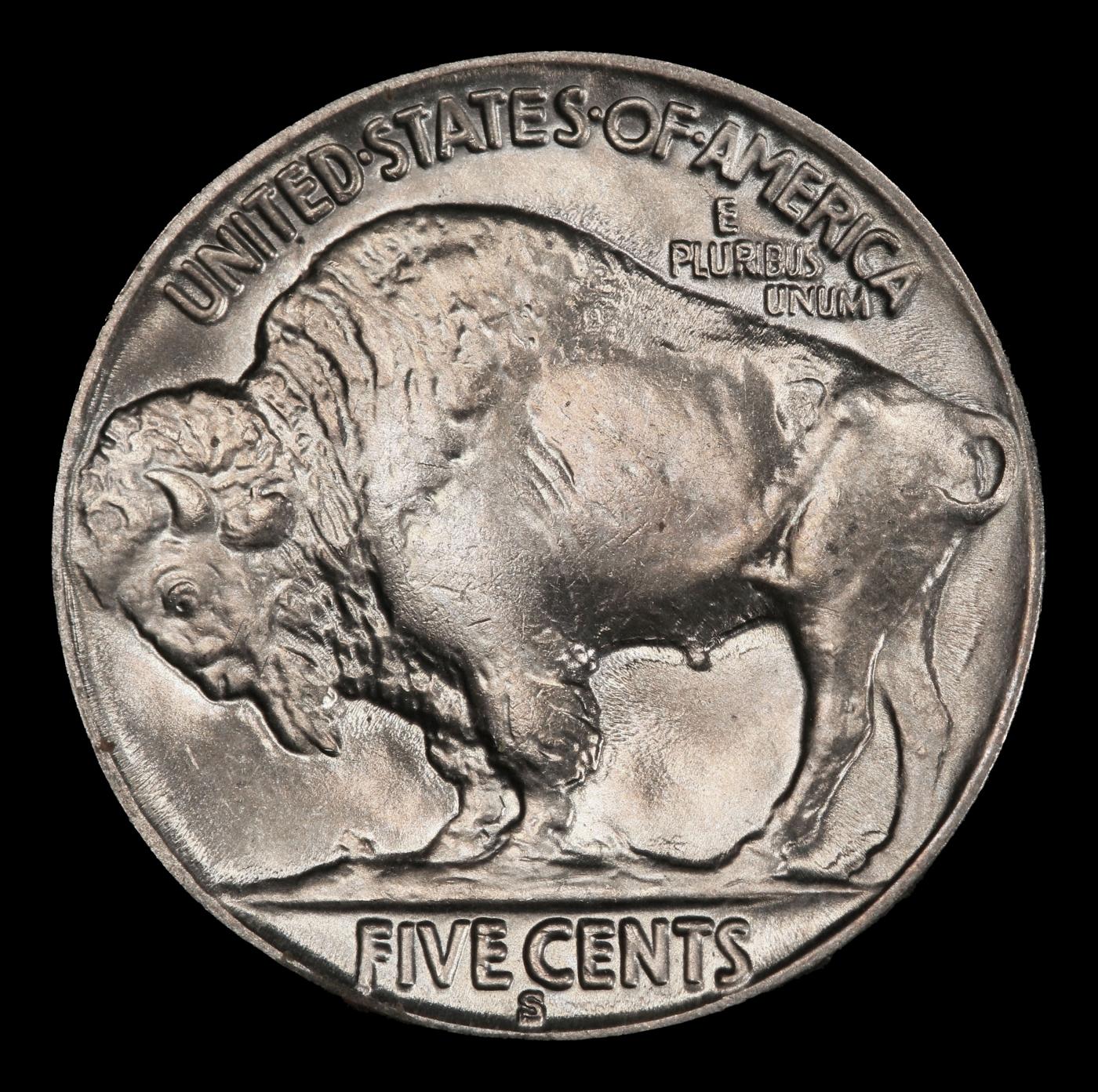 1930-s Buffalo Nickel Near Top Pop 5c ms66+ SEGS