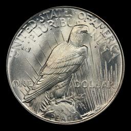 1934-p Peace Dollar Near Top Pop $1 ms66+ SEGS