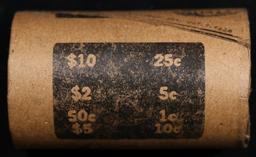 NS- 20 Coin GIMBLES Roll Unc Peace Dollar B+