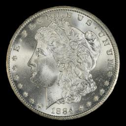 1884-cc Morgan Dollar Near Top Pop $1 ms68 SEGS