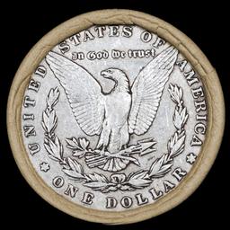 ES- 20 SEARS Circ Morgan Dollar $1 Roll Silver 1894/'P' Rev Ends