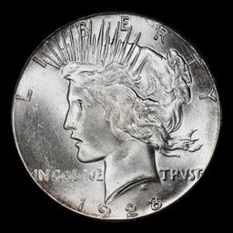 1928-s Peace Dollar $1 ms64 SEGS