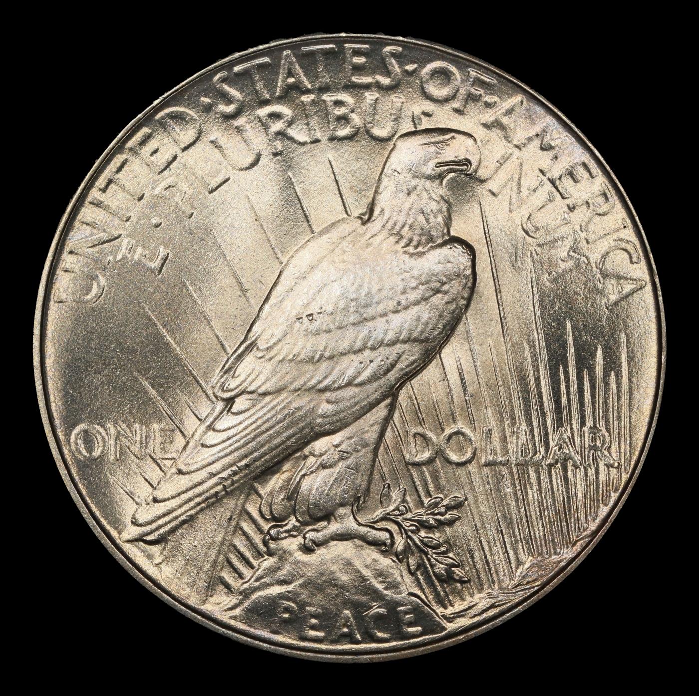 1935-p Peace Dollar Near Top Pop $1 ms66+ SEGS