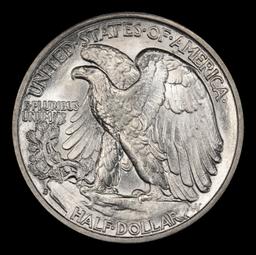1935-s Walking Liberty Half Dollar 50c Grades au58