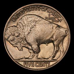 1915-p Buffalo Nickel 5c Grades ms65