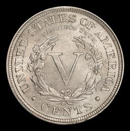 1907 Liberty Nickel 5c Grades ms65