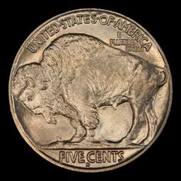 1914-d Buffalo Nickel Near Top Pop! 5c ms66+ SEGS
