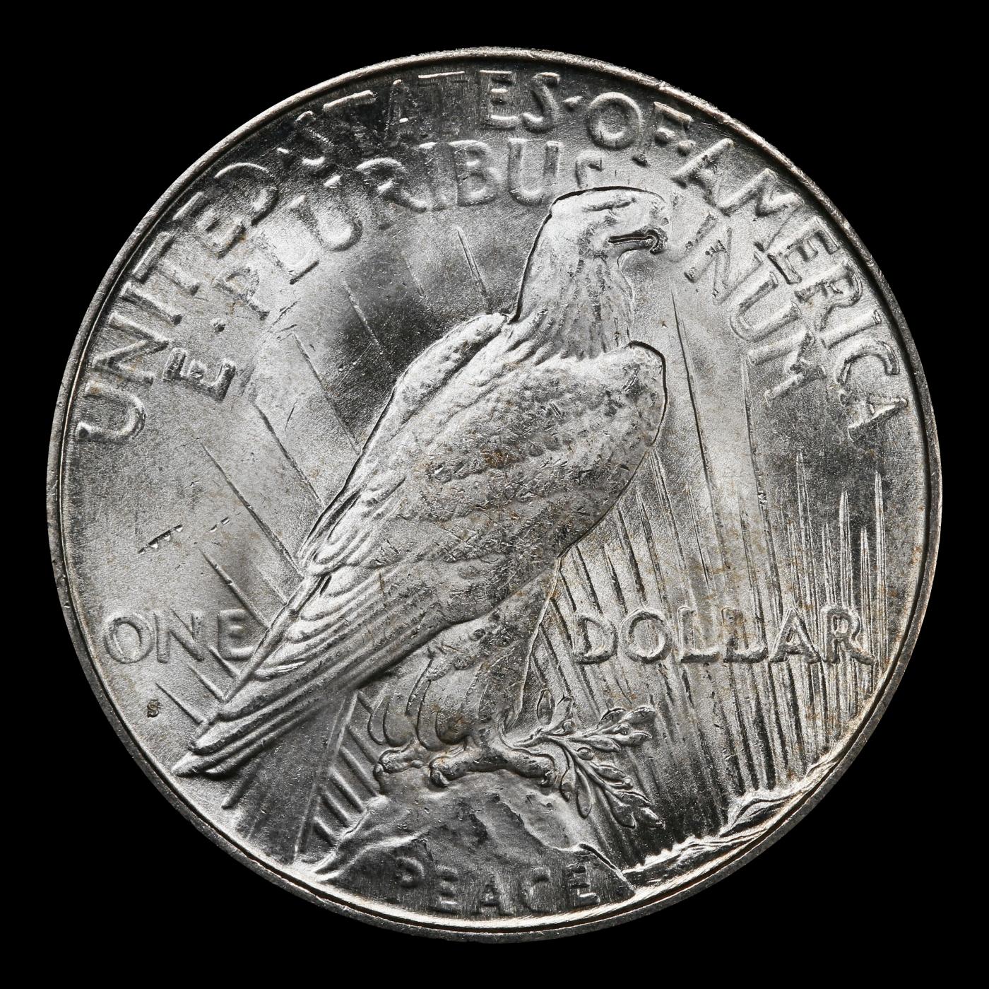 1925-s Peace Dollar Near Top Pop $1 ms64+ SEGS