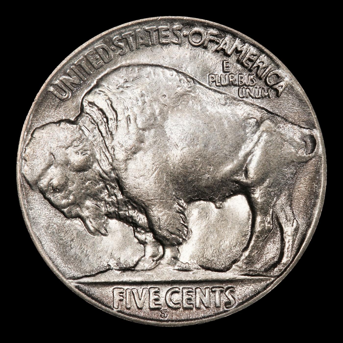 1923-s Buffalo Nickel 5c ms64 SEGS