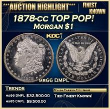 1878-cc Morgan Dollar TOP POP! $1 ms66 DMPL SEGS