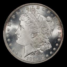 1881-o Morgan Dollar Near Top Pop! $1 ms66 SEGS