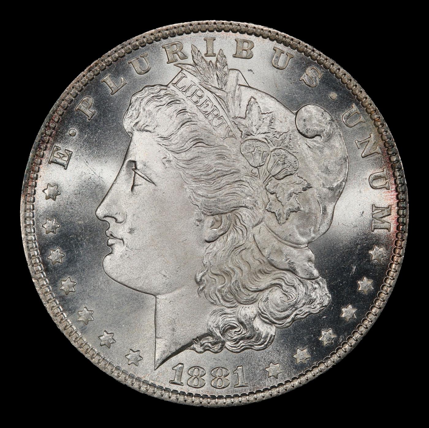 1881-o Morgan Dollar Near Top Pop! $1 ms66 SEGS