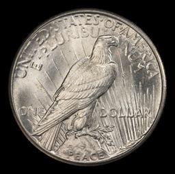 1926-p Peace Dollar Near Top Pop $1 ms66 SEGS