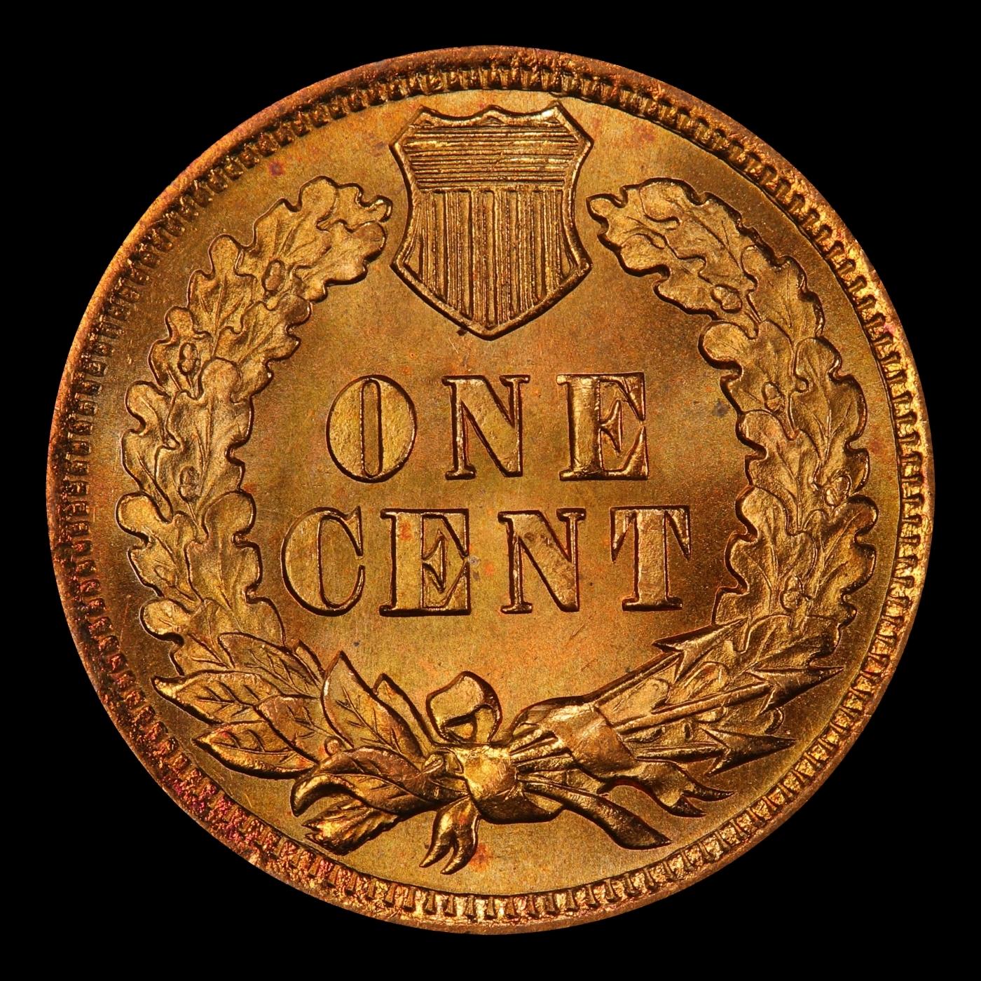 1903 Indian Cent Near Top Pop! 1c ms66+ rd SEGS