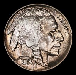 1916-p Buffalo Nickel Near Top Pop! 5c ms67 SEGS