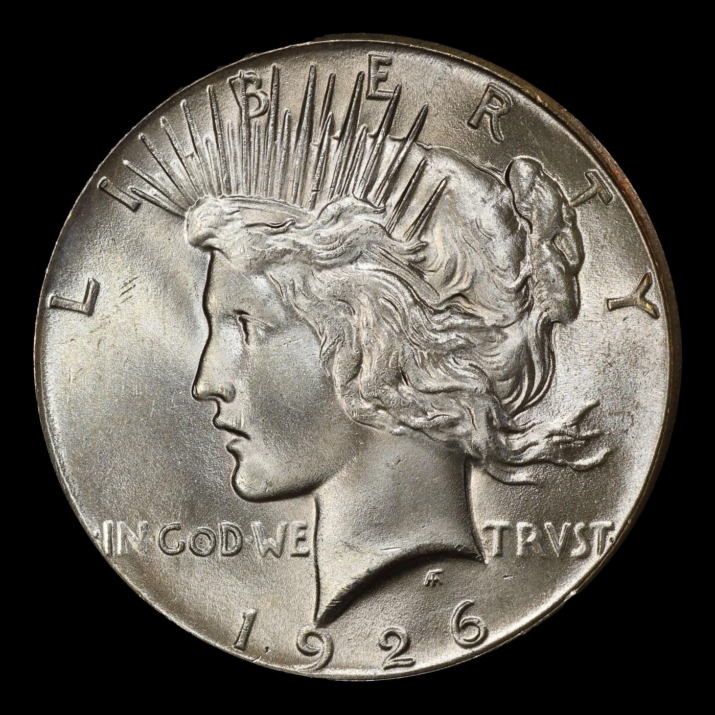 1926-p Peace Dollar TOP POP! $1 ms67 SEGS