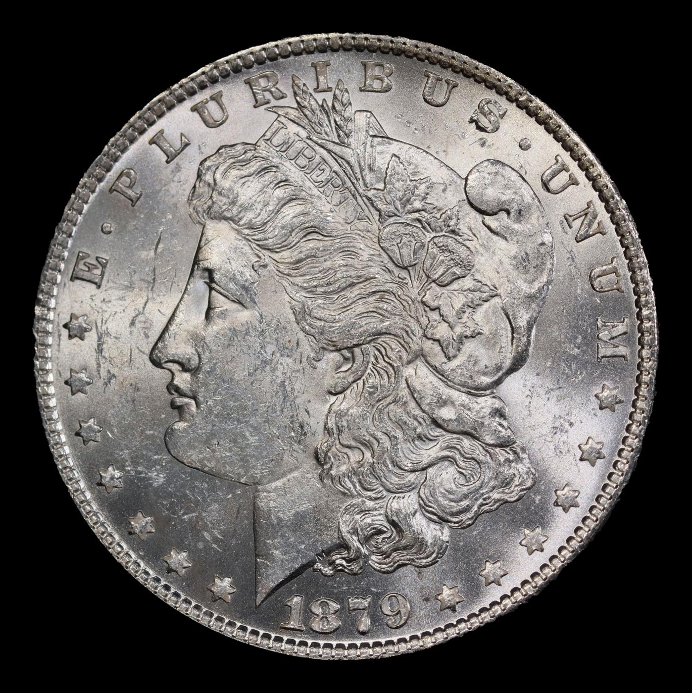 1879-p Morgan Dollar $1 Grades ms62