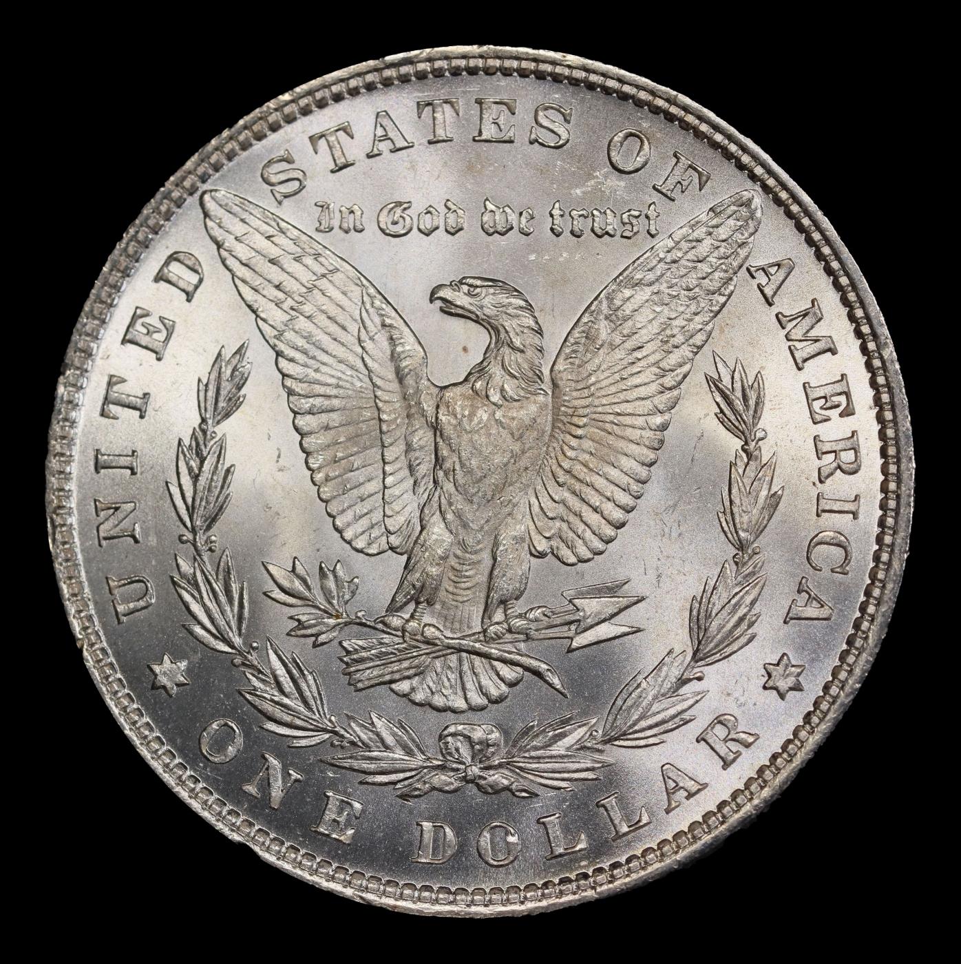 1879-p Morgan Dollar $1 Grades ms62