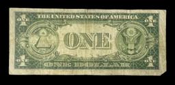 1935A $1 Silver Certificate North Africa WWII Emergency Currency Grades vf+