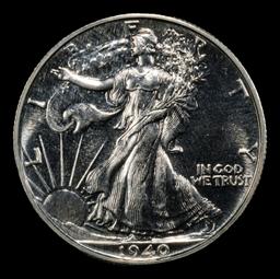 1940 Proof Walking Liberty Half Dollar TOP POP! 50c pr68+ SEGS