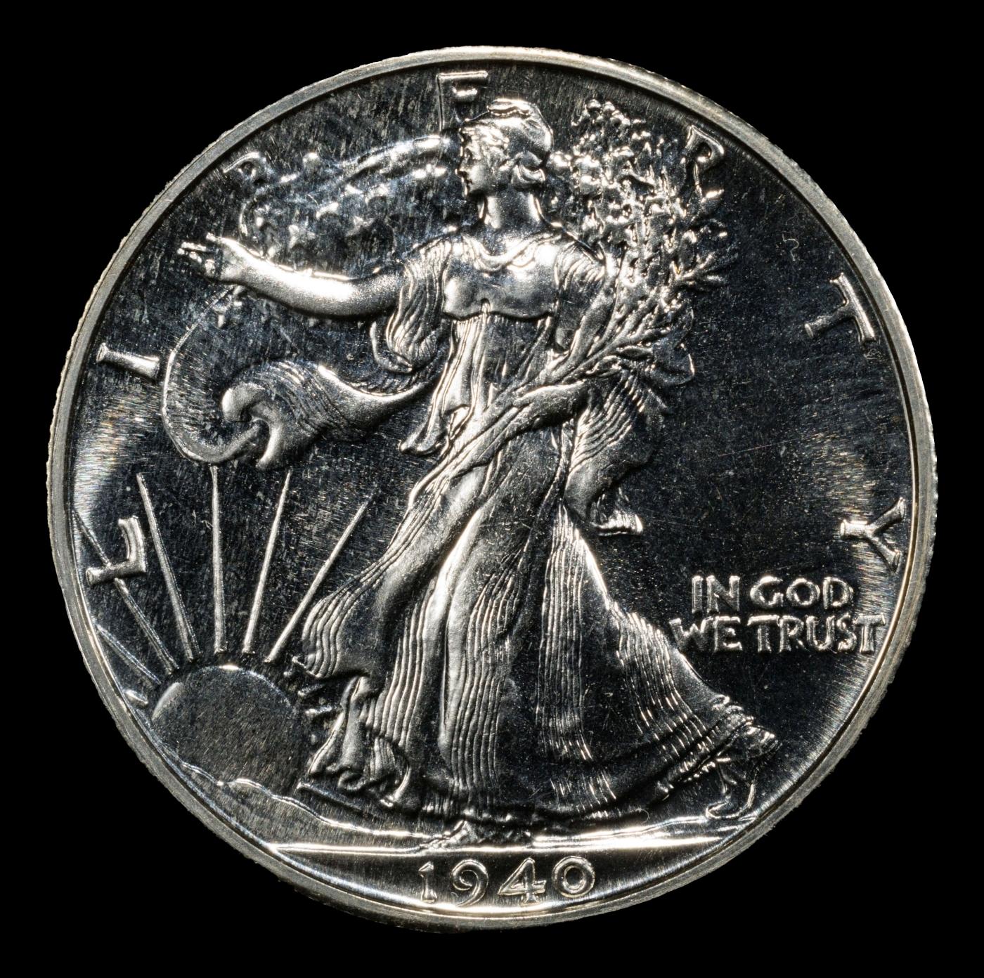 1940 Proof Walking Liberty Half Dollar TOP POP! 50c pr68+ SEGS