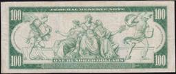1914 $100 Large Size Blue Seal FRN Dallas, TX Grades vf++ FR-1127