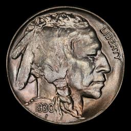 1930-p Buffalo Nickel Near Top Pop 5c ms67 SEGS