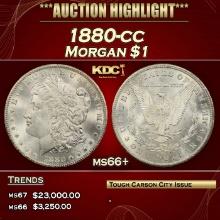 1880-cc Morgan Dollar $1 ms66+ SEGS