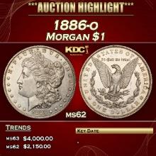 1878-p 8tf Morgan Dollar $1 ms65+ SEGS