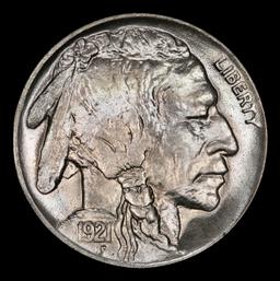 1921-p Buffalo Nickel 5c ms66 SEGS