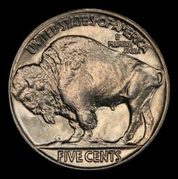 1935-p Buffalo Nickel 5c ms66+ SEGS
