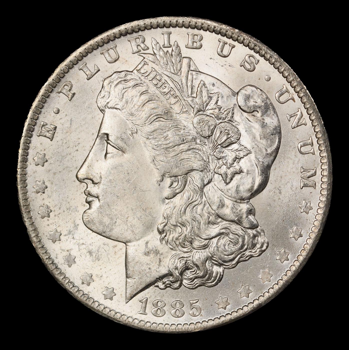 1885-o Morgan Dollar $1 Grades ms62