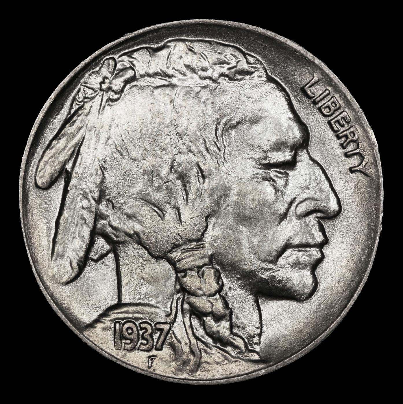 1937-d Buffalo Nickel 5c ms67 SEGS