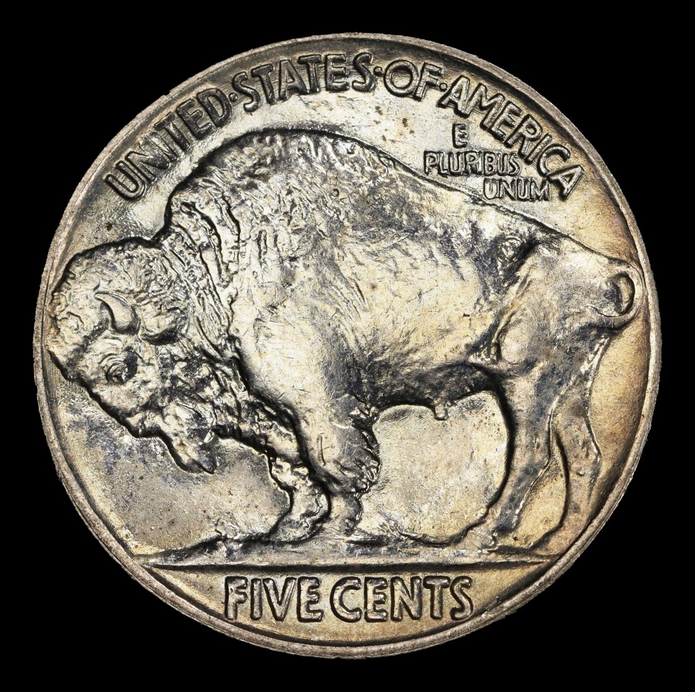 1924-p Buffalo Nickel 5c ms65 SEGS