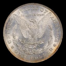 1878-p 7tf Morgan Dollar $1 Grades ms62