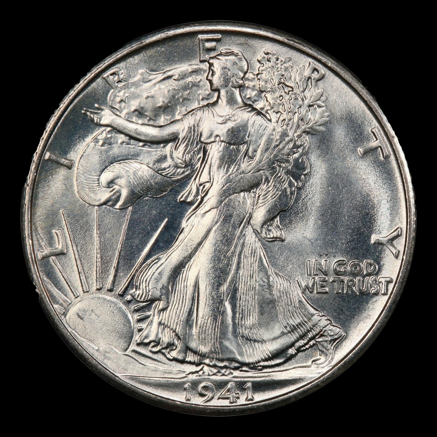 1941-s Walking Liberty Half Dollar 50c ms66 SEGS