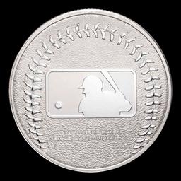 Dodgers MLB Team - 1 oz Silver Round Round