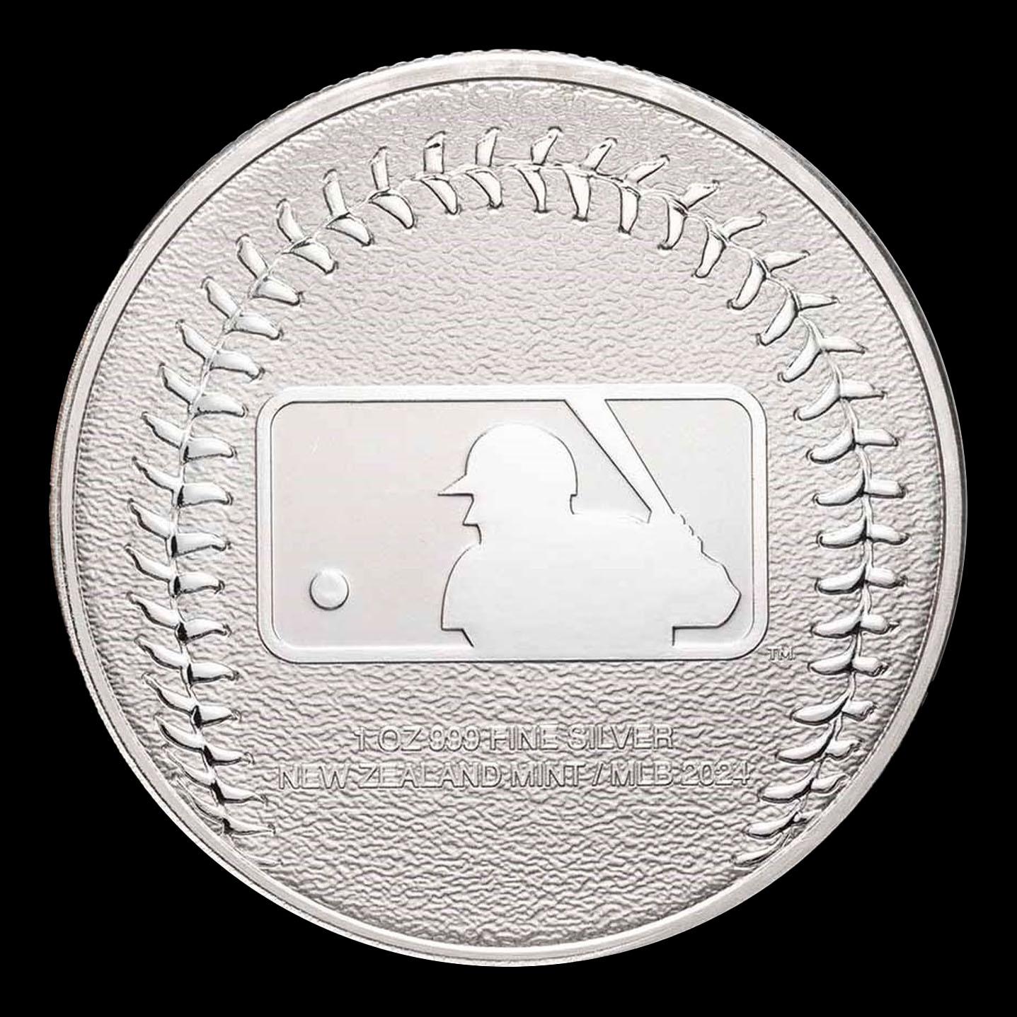 Dodgers MLB Team - 1 oz Silver Round Round
